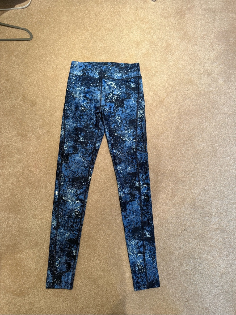 Under Armour Navy and Black Patterned Women's Leggings